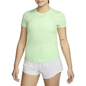 ナイキ レディース シャツ トップス Nike Women's One Classic Dri-FIT Short-Sleeve Top Vapor Green