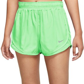 ナイキ レディース カジュアルパンツ ボトムス Nike Women's Tempo Brief-Lined Heathered Fashion Running Shorts Vapor Green