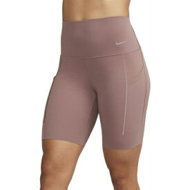 ナイキ レディース カジュアルパンツ ボトムス Nike Women's Universa Medium-Support High-Waisted 8" Biker Shorts Smokey Mauve