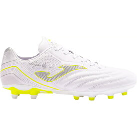 ジョマ レディース サッカー スポーツ Joma Aguila 24 FG Soccer Cleats White/Yellow