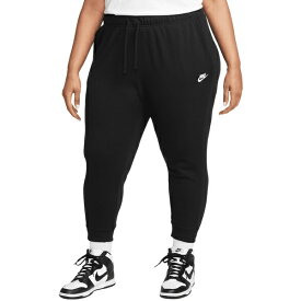 ナイキ レディース カジュアルパンツ ボトムス Nike Sportswear Women's Club Fleece Mid-Rise Joggers (Plus Size) Black