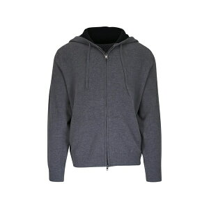���B���X �����Y �p�[�J�[�E�X�E�F�b�g�V���c �A�E�^�[ M??lange-effect zip-up hoodie Grey