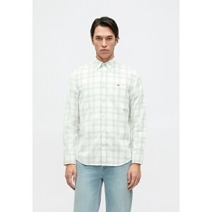 g~[qtBK[ Y Vc gbvX CHECK SHIRT - Shirt - ancient white