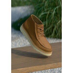 \ Y u[c V[Y SLABTOWN 62 STOIC MID - Lace-up ankle boots - tan/bleached ceramic