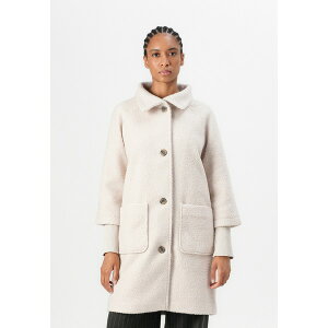 �g���e�C���[ ���f�B�[�X �R�[�g �A�E�^�[ BOUCLE - Short coat - cold beige