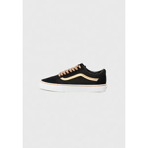 oY fB[X Xj[J[ V[Y OLD SKOOL - Skate shoes - metallic pop black/gold-coloured
