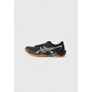 �A�V�b�N�X �����Y �t�B�b�g�l�X �X�|�[�c GEL ROCKET 12 - Volleyball shoes - black/silver-coloured/orange