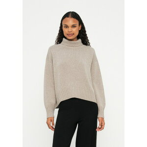 Gt eB V[ JV~A fB[X jbg&Z[^[ AE^[ PULLOVER HIGHNECK - Jumper - natural sand