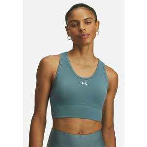 A_[A[}[ fB[X tBbglX X|[c VANISH SEAMLESS MID - Medium support sports bra - jasper blue