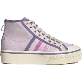 adidas アディダス レディース スニーカー 【adidas Nizza Platform Mid】 サイズ US_8.5W(25.5cm) Parley Almost Pink (Women's)