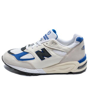 New Balance �j���[�o�����X �����Y �X�j�[�J�[ �yNew Balance Teddy Santis x 990v2 Made in USA 'White Blue' M990WB2�z �T�C�Y US_6(24.0cm)