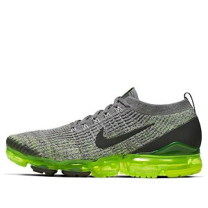 Nike �i�C�L �����Y �X�j�[�J�[ �yNike Air VaporMax Flyknit 3 'Grey Volt' AJ6900-009�z �T�C�Y US_9.5(27.5cm)