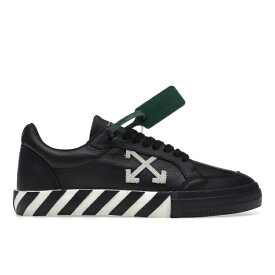 OFF-WHITE オフホワイト メンズ スニーカー 【OFF-WHITE Vulc Low Leather】 サイズ EU_41(26.0cm) Black White SS22