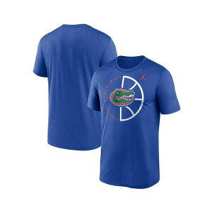 W[_ Y Vc gbvX Men's Royal Florida Gators Legend Basketball Icon Performance T-Shirt Royal