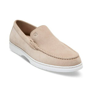 R[n[ Y Xb|E[t@[ V[Y Men's Greenwich Grand Venetian Loafers Light Sesame Suede