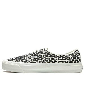Vans �o���Y �����Y �X�j�[�J�[ �yVans COMME des GARCONS x OG Authentic LX 'CDG Print - Blanc De Blanc' VN0A4BV9SHM�z �T�C�Y US_7.5(25.5cm)