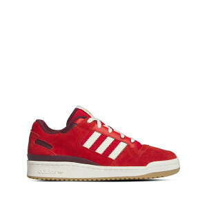 �A�f�B�_�X �����Y �X�j�[�J�[ �V���[�Y Forum low cl red/white sneakers Red