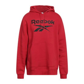 REEBOK リーボック パーカー・スウェットシャツ アウター メンズ Sweatshirts Red