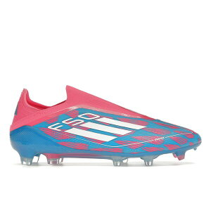 adidas �A�f�B�_�X �����Y �X�j�[�J�[ �yadidas F50 Elite Laceless FG Players Pack�z �T�C�Y US_6(24.0cm) Solar Blue/Cloud White/Solar Pink