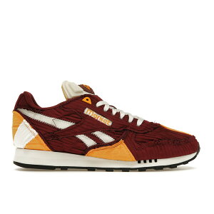 Reebok ���[�{�b�N �����Y �X�j�[�J�[ �yReebok Classic Leather Pump Market Classic Burgundy�z �T�C�Y US_M_3.5 Classic Burgundy/Collegiate Gold/Chalk