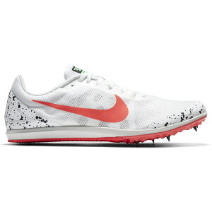 Nike �i�C�L �����Y �X�j�[�J�[ �yNike Zoom Rival D 10 White Flash Crimson�z �T�C�Y US_9.5(27.5cm) White/Hyper Jade/Black/Flash Crimson