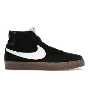 Nike �i�C�L �����Y �X�j�[�J�[ �yNike SB Zoom Blazer Mid Black White Dark Gum�z �T�C�Y US_M_13 Black/White-Black-Sail