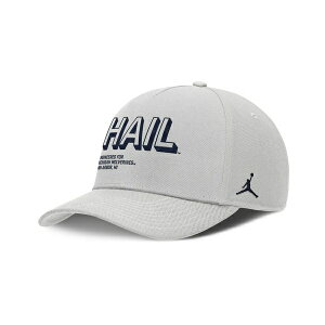 �W���[�_�� �����Y �X�q �A�N�Z�T���[ Men's Gray Michigan Wolverines 2025 Sideline Dust Pinched Rise Adjustable Hat Gray