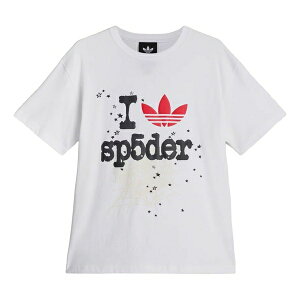 adidas �A�f�B�_�X �����Y �X�j�[�J�[ �yadidas x SP5DER T-Shirt 'White' KR0739�z �T�C�Y US_M_L