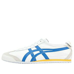 Onitsuka Tiger �I�j�c�J�^�C�K�[ �����Y �X�j�[�J�[ �yOnitsuka Tiger Mexico 66 'White Blue Yellow' 1183A201-100�z �T�C�Y US_5(23.0cm)