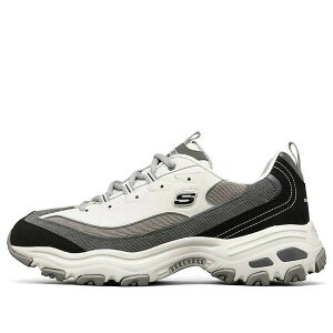 Skechers �X�P�b�`���[�Y �����Y �X�j�[�J�[ �ySkechers D'Lites 1.0 Low-Top Running Shoes Black/Grey 237153-BKGY�z �T�C�Y US_9(27.0cm)