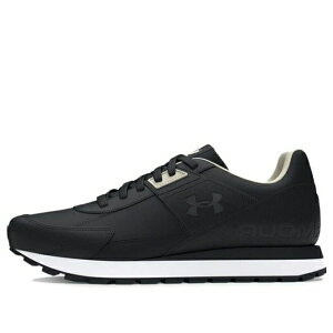 Under Armour �A���_�[�A�[�}�[ �����Y �X�j�[�J�[ �yUnder Armour Essential Runner 'Black White' 3028408-001�z �T�C�Y US_7.5(25.5cm)
