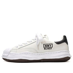 Maison MIHARA YASUHIRO �~�n�����X�q�� �����Y �X�j�[�J�[ �yMaison MIHARA YASUHIRO Blakey OG Sole Embossed Leather Low 'White' A11FW717-WHITE�z �T�C�Y US_M_4.5