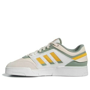 adidas �A�f�B�_�X �����Y �X�j�[�J�[ �yadidas Originals Drop Step Low Shoes 'Crystal White Yellow Silver Green' IF2610�z �T�C�Y US_M_4.5