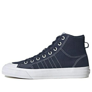 adidas �A�f�B�_�X �����Y �X�j�[�J�[ �yadidas Nizza Hi RF 'Night Indigo' HQ8531�z �T�C�Y US_7(25.0cm)