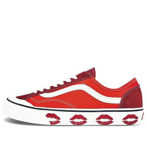 Vans �o���Y �����Y �X�j�[�J�[ �yVans Style 36 Decon Sf Lip Print 'Red White' VN0A3MVLK0D�z �T�C�Y US_5(23.0cm)