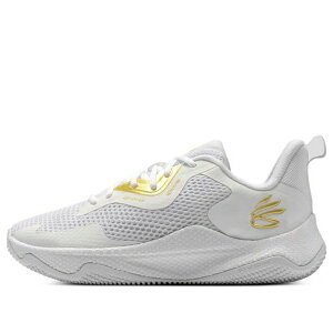 Under Armour �A���_�[�A�[�}�[ �����Y �X�j�[�J�[ �yUnder Armour Curry 3 HOVR Splash 'White Metallic Gold' 3026275-101�z �T�C�Y US_11(29.0cm)