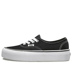 Vans �o���Y �����Y �X�j�[�J�[ �yVans Authentic Platform 'Black' VN0A3AV8BLK�z �T�C�Y US_6(24.0cm)