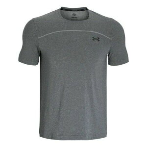 Under Armour アンダーアーマー メンズ スニーカー 【Under Armour Vanish Elite Seamless Wordmark T-shirt 'Grey' 1382799-025】 サイズ US_M_L