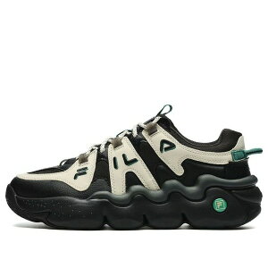 FILA �t�B�� �����Y �X�j�[�J�[ �yFILA Panini Basketball Shoes 'Black Oatmeal' F12M242605FBO�z �T�C�Y US_8(26.0cm)
