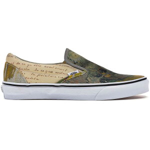 Vans �o���Y �����Y �X�j�[�J�[ �yVans Slip-On Van Gogh Skull�z �T�C�Y US_M_4 Skull/True White