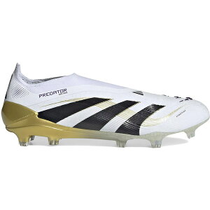 adidas AfB_X Y Xj[J[ yadidas Predator Elite Laceless FG Road to Glory Packz TCY US_7(25.0cm) Cloud White/Core Black/Gold Metallic