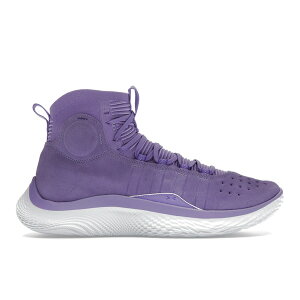 Under Armour A_[A[}[ Y Xj[J[ yUnder Armour Curry 4 Flotro Vivid Lilacz TCY US_12(30.0cm) Vivid Lilac/White/Grape