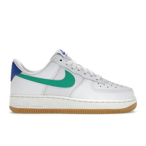 Nike �i�C�L ���f�B�[�X �X�j�[�J�[ �yNike Air Force 1 Low '07 White Stadium Green (Women's)�z �T�C�Y US_W_10 White/Stadium Green-Game Royal-Sanddrift
