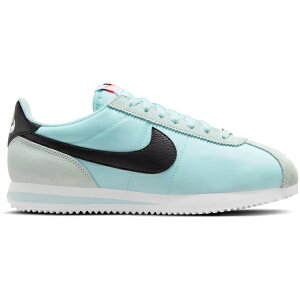 Nike �i�C�L ���f�B�[�X �X�j�[�J�[ �yNike Cortez Textile Glacier Blue (Women's)�z �T�C�Y US_5(22.0cm) Glacier Blue/White/Safety Orange/Black