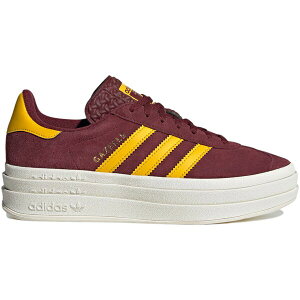 adidas AfB_X fB[X Xj[J[ yadidas Gazelle Bold Shadow Red Bold Gold (Women's)z TCY US_5.5(22.5cm) Shadow Red/Bold Gold/Core White