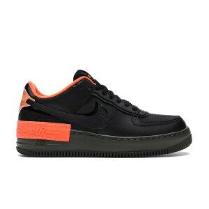Nike �i�C�L ���f�B�[�X �X�j�[�J�[ �yNike Air Force 1 Low Shadow Black Hyper Crimson Cargo Khaki (Women's)�z �T�C�Y US_7(24.0cm) Black/Hyper Crimson-Cargo Khaki-Back