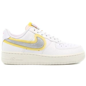 Nike iCL fB[X Xj[J[ yNike Air Force 1 Low '07 LX White Metallic Silver Gold (Women's)z TCY US_7(24.0cm) White/Metallic Silver/University Gold