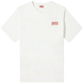 ケンゾー メンズ Tシャツ トップス Kenzo Logo Tee White