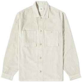 フォーク メンズ シャツ トップス Folk Chunky Cord Shirt END EXCLUSIVE Neutrals