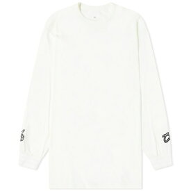 ワイスリー メンズ Tシャツ トップス Y-3 Gfx Long Sleeve T-Shirt White
